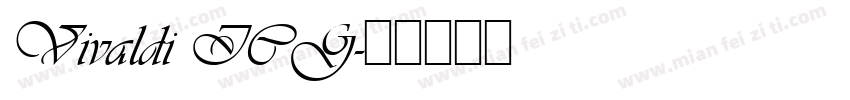 Vivaldi ICG字体转换